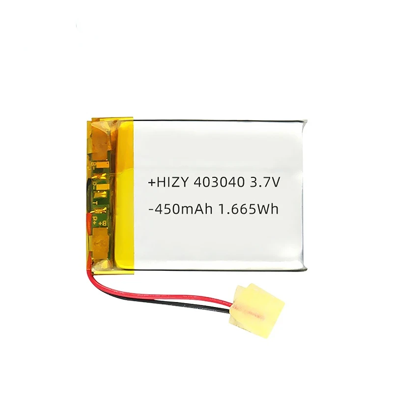 Высококачественный литий-полимерный аккумулятор 403040 3,7 В 450 мАч для игрушек Изображение 0