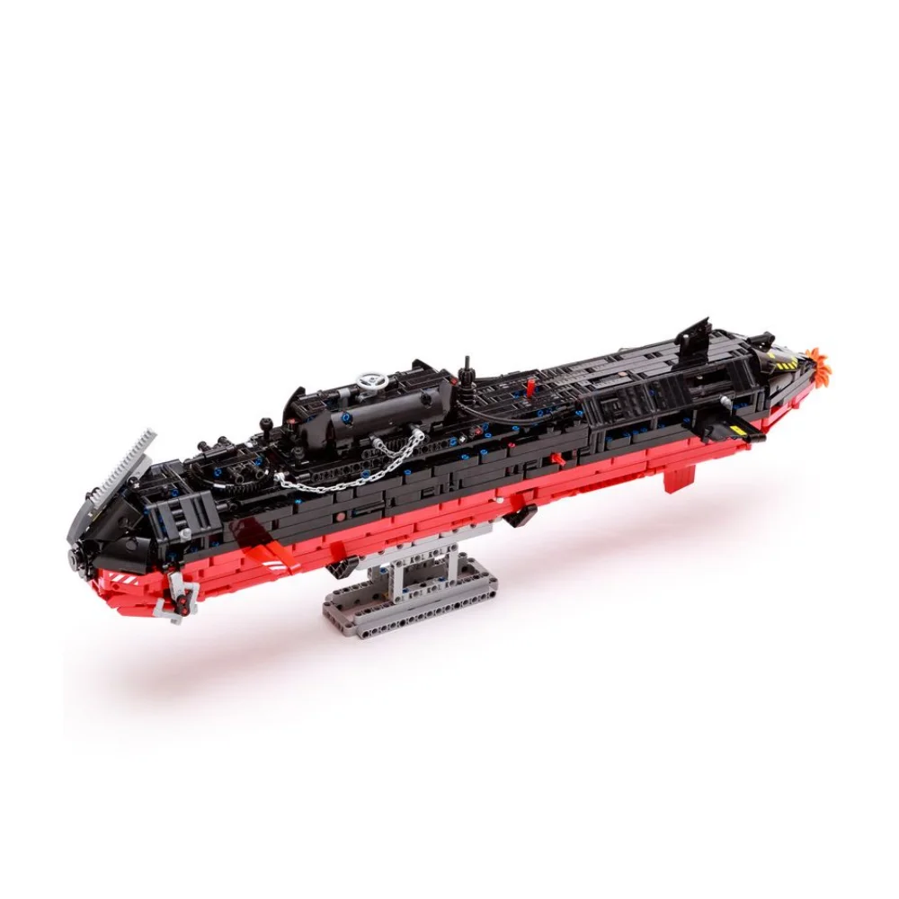 Подводная лодка MOC-105885 (кран повышенной проходимости C-модель) Модель строительного блока, сращенная игрушка-головоломка, подарок для детей Изображение 0