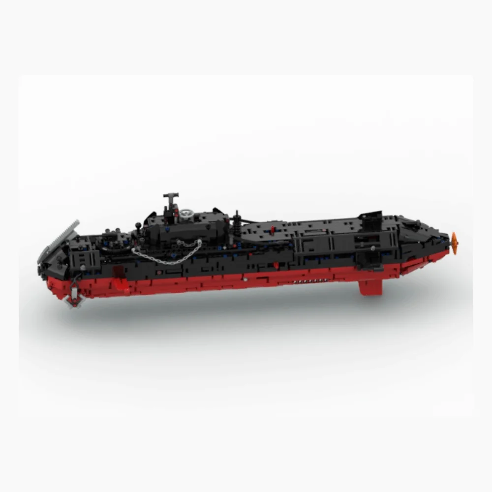 Подводная лодка MOC-105885 (кран повышенной проходимости C-модель) Модель строительного блока, сращенная игрушка-головоломка, подарок для детей Изображение 1