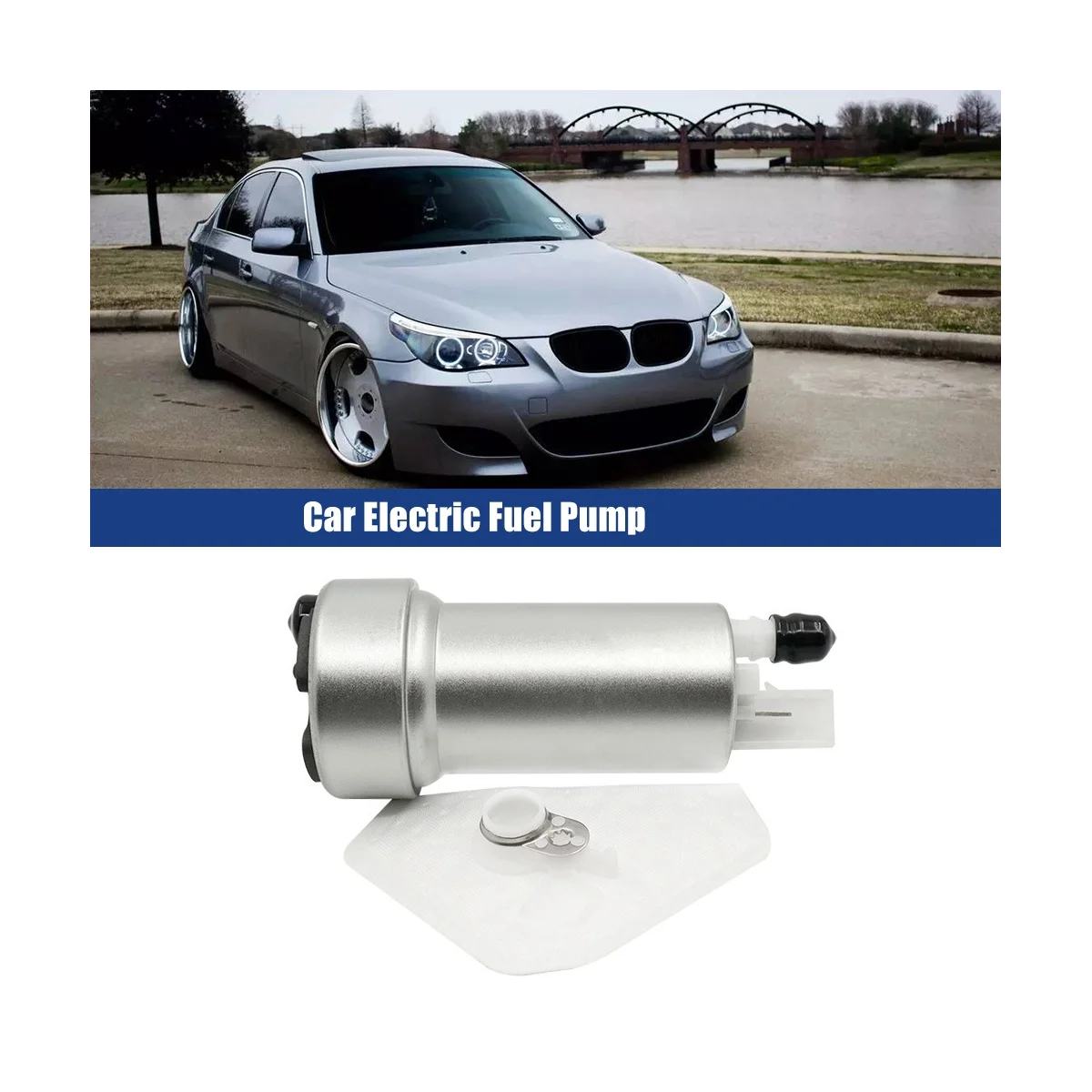 Автомобильный электрический топливный насос для X5 E70 3.0Si 4.8I xDrive30i 702701660, 16117195463, 16117195464 Изображение 5