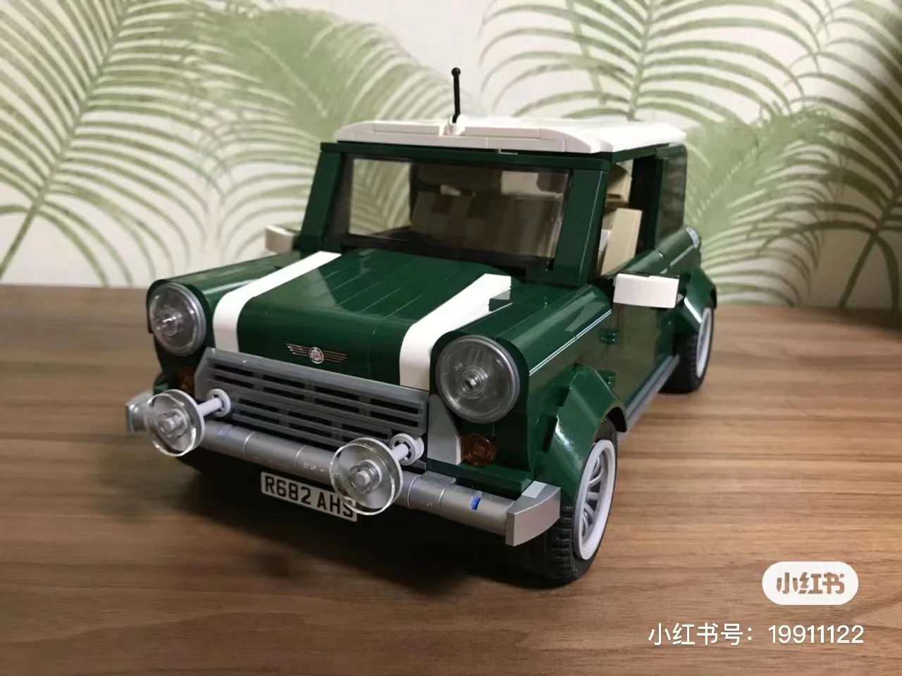 Конструктор Cooper MK VII с новой классической технологией Mini Retro Car, совместимый с 10242 10271 10252, набор моделей Brick, детская игрушка Изображение 0
