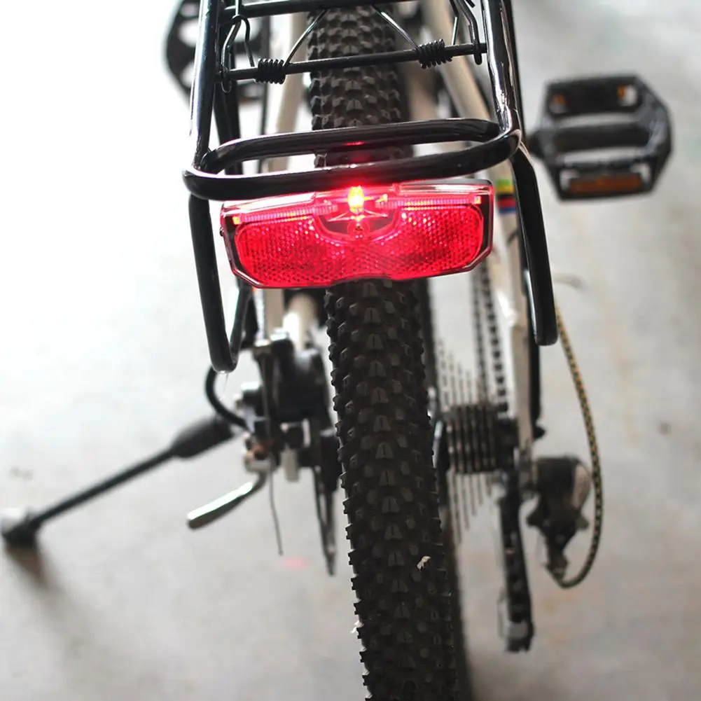 Светодиодный Багажник для велосипеда MTB со Светоотражающим сигнальным Отражателем Аксессуары для велоспорта Изображение 0