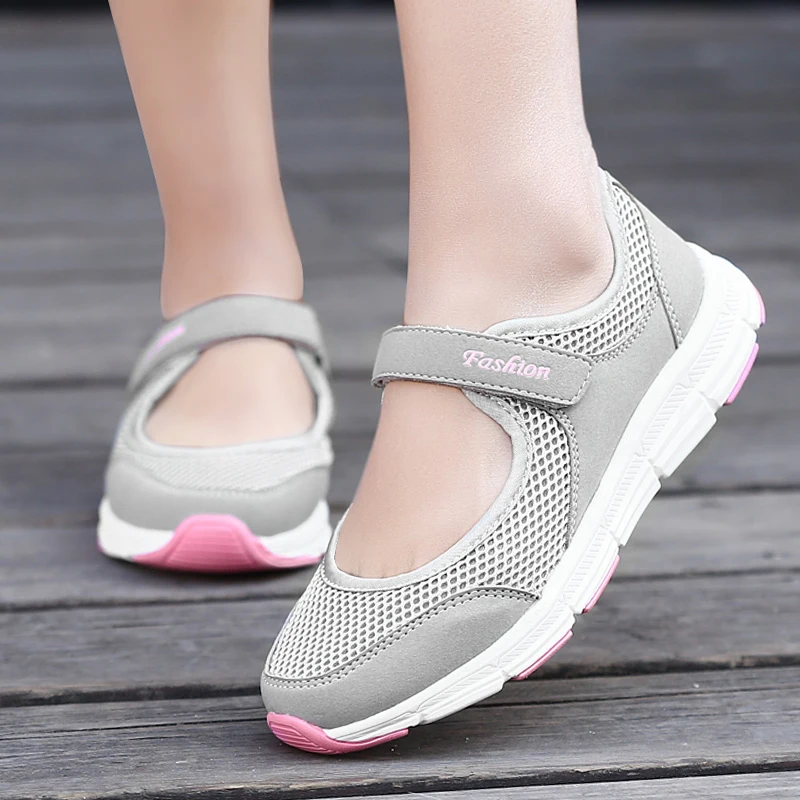 Женская обувь; Модная дышащая повседневная обувь; Летняя новинка 2023 года; Обувь на плоской подошве; Легкая и удобная обувь для ходьбы; Изображение 4