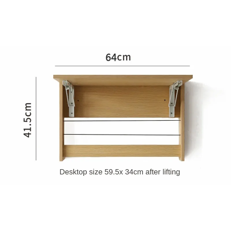 Скандинавский складной стол, Подвесной для домашнего хранения, Обучающий Невидимый Подвесной обеденный стол, Простая мебель для гостиной Изображение 5