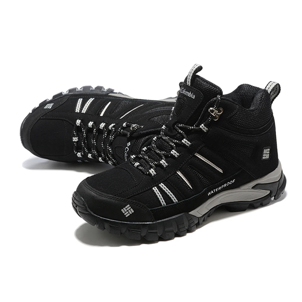 Кроссовки SALUDAS, дышащие походные охотничьи ботинки, треккинговые ботинки, уличная походная обувь с высоким берцем, мужская зимняя походная обувь Изображение 2