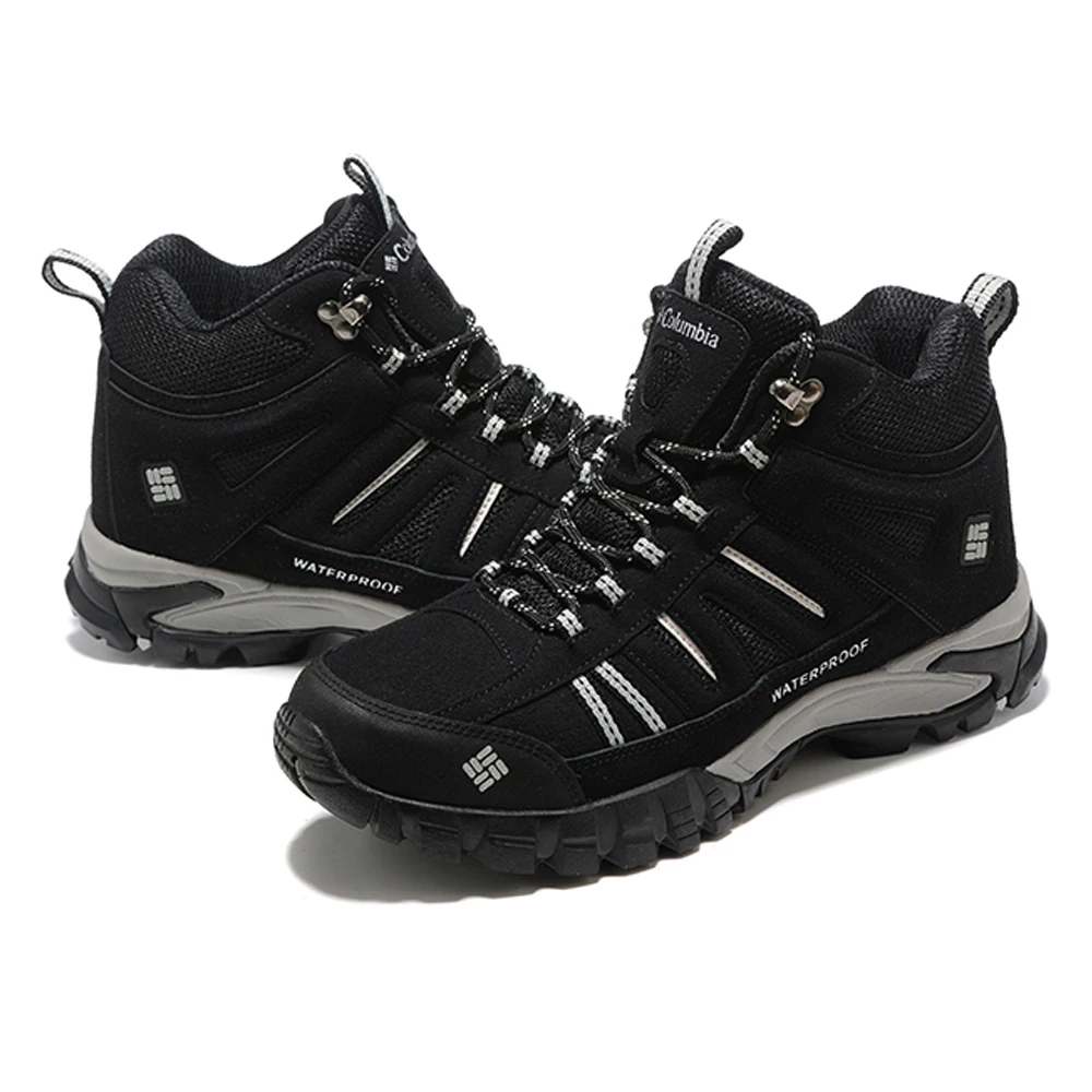 Кроссовки SALUDAS, дышащие походные охотничьи ботинки, треккинговые ботинки, уличная походная обувь с высоким берцем, мужская зимняя походная обувь Изображение 3