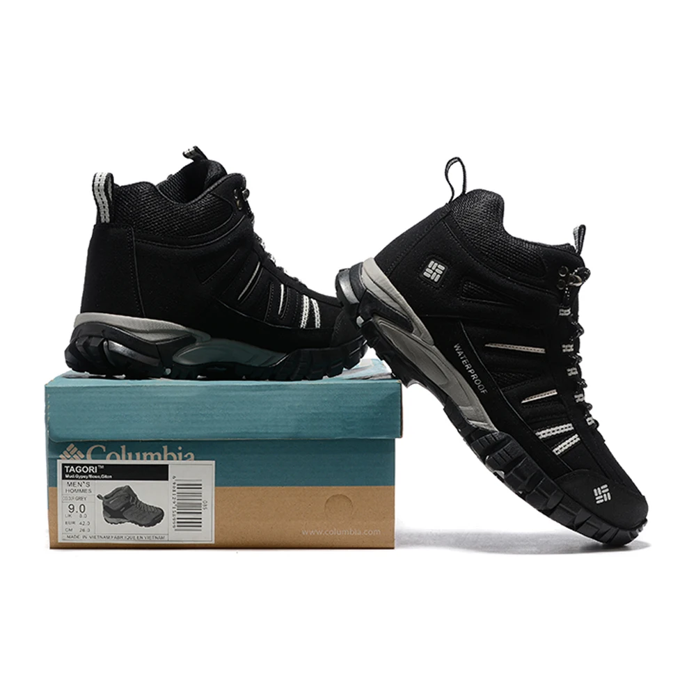 Кроссовки SALUDAS, дышащие походные охотничьи ботинки, треккинговые ботинки, уличная походная обувь с высоким берцем, мужская зимняя походная обувь Изображение 5