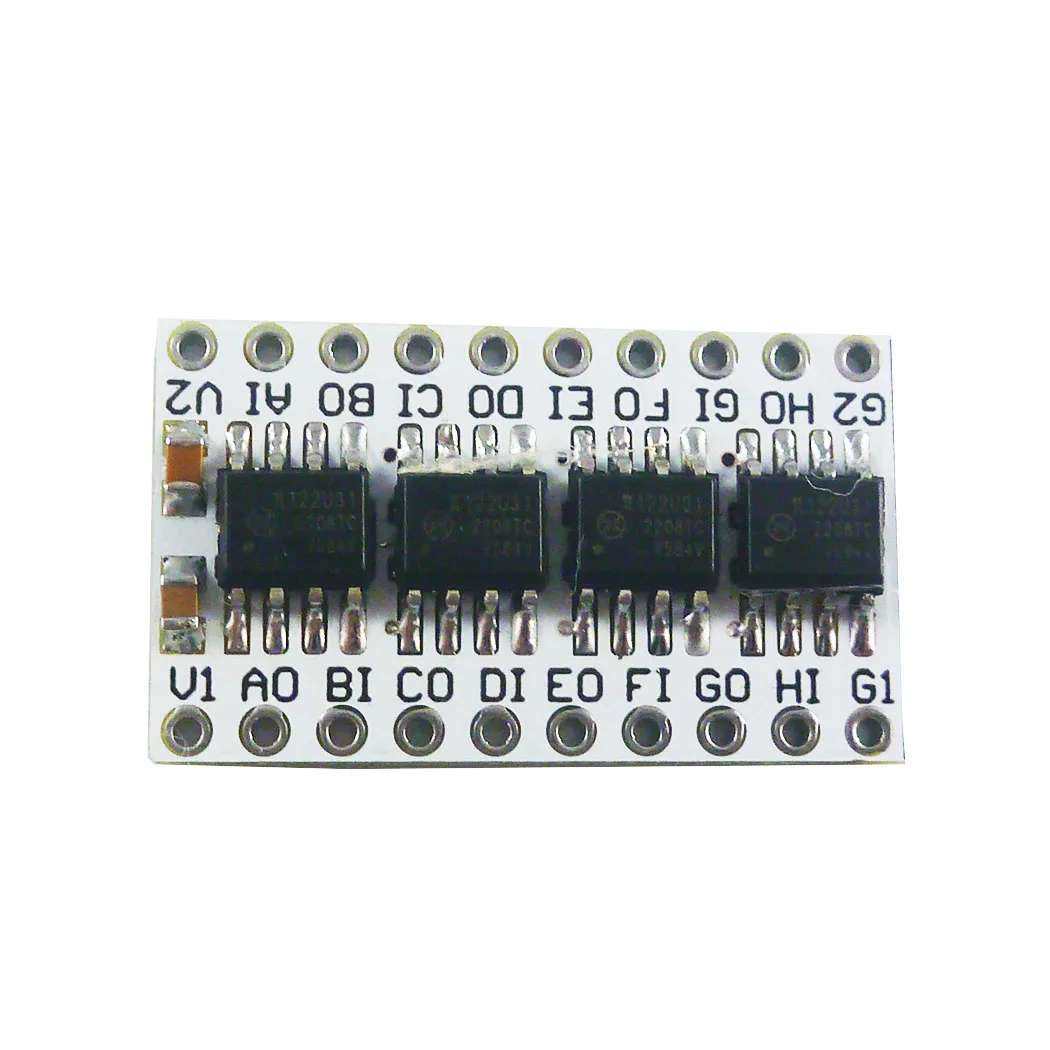 DC 3,3 В 5 В 2/4/8Ch 3000 Об/мин 150 Кбит/с Цифровые Изоляторы Модуль Преобразователя Уровня TTL LvTTL для Arduino UNO MEGA Raspberry pi pico w Изображение 5