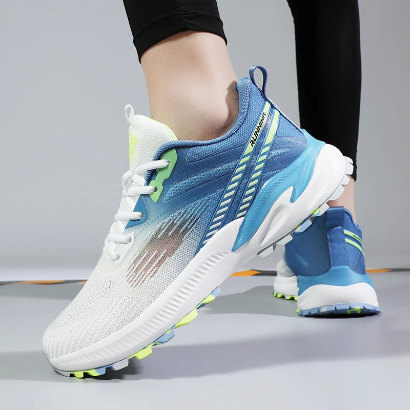 2023 Новые мужские кроссовки для бега, Дышащая спортивная обувь на открытом воздухе, Легкие кроссовки для женщин, удобная спортивная обувь для тренировок Изображение 3