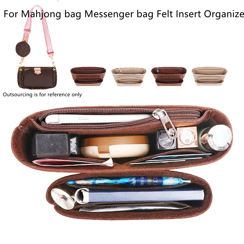 Сумка для покупок для маджонга, органайзер для фетровых сумочек, женская дорожная сумка, внутренний формирователь, сумки-тоут, разделитель для хранения Linner Изображение 0