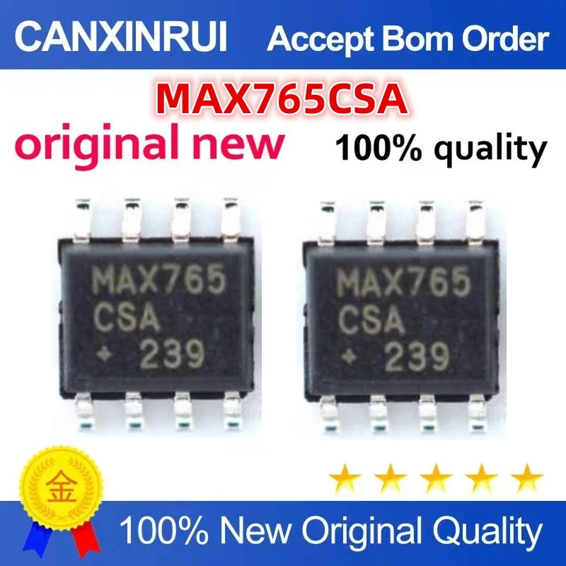 Оригинальный Новый 100% качественный чип электронных компонентов MAX765CSA с интегральными схемами Изображение 0