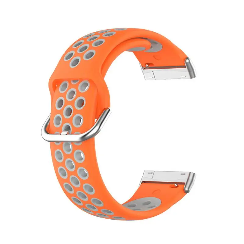 1-10 шт. Двухцветный мягкий силиконовый ремешок для смарт-часов Fitbit Versa 3 / Sense, сменный ремешок для часов для браслета Fitbit Sense Изображение 4