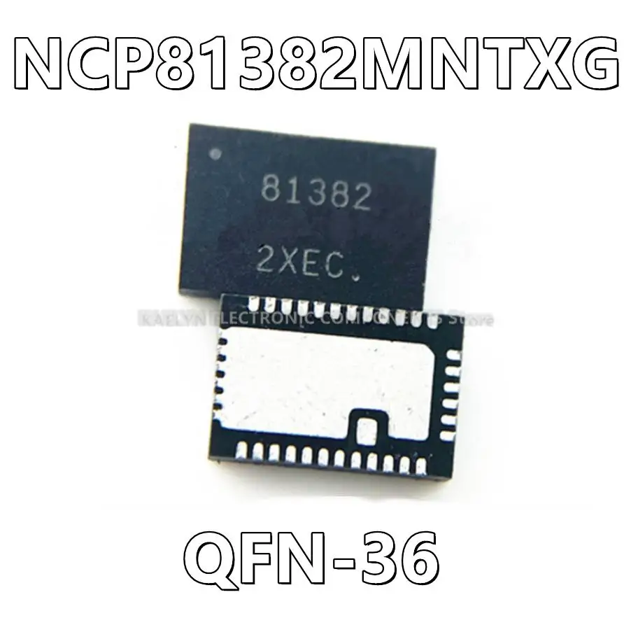 10 шт./лот NCP81382MNTXG NCP81382 Микросхема драйвера ворот с высокой или низкой стороны, Неинвертирующая 36-QFN Изображение 0