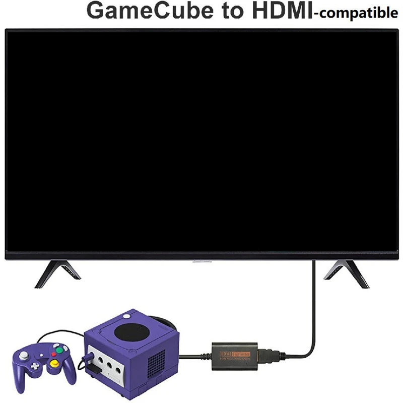 Конвертер, совместимый с N64 в HDMI, конвертер аудио-видео HDTV 1080P для игровой консоли Nintendo64 N64 / SNES / SFC / NGC Изображение 3
