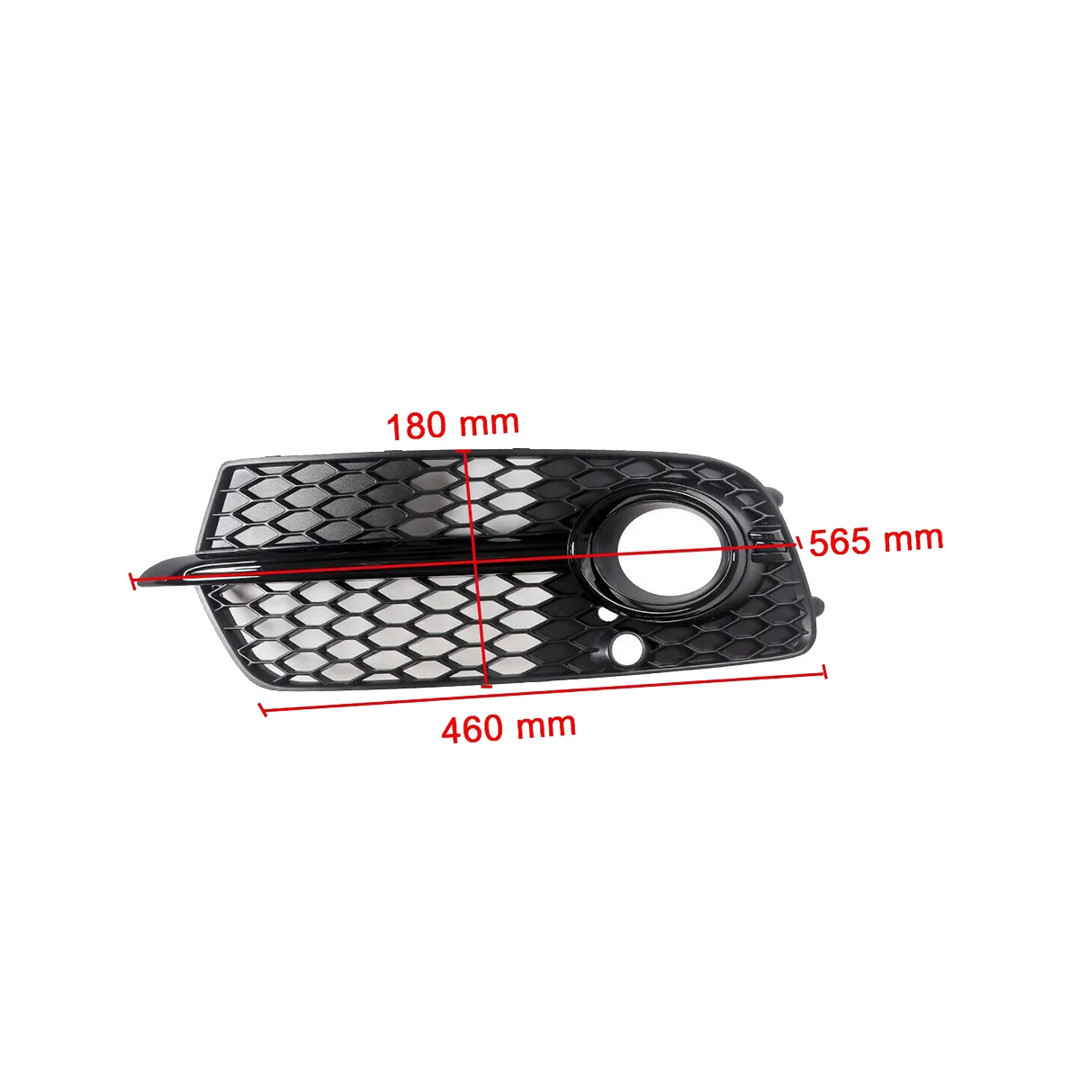 1 пара Переднего бампера Крышка решетки противотуманных фар для Audi Q5 Sport 2013-2017 Нижняя решетка Радиатора Рамка противотуманных фар в виде сот Изображение 1