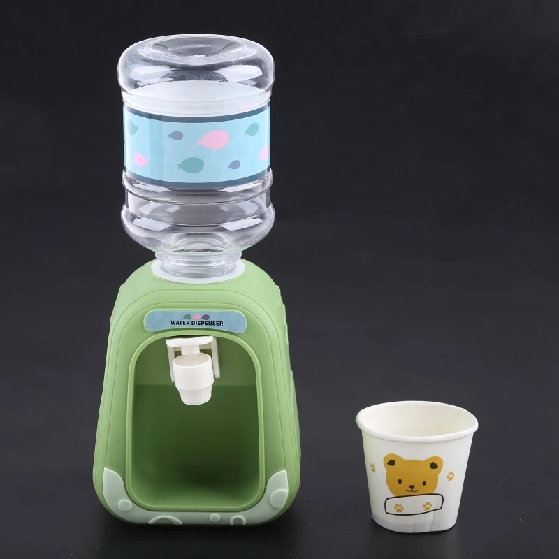 Детский настольный диспенсер для воды, притворяющийся игрушкой для ИГРЫ, реалистичная кухонная игрушка, мини-контейнер для напитков для детей из детского сада Изображение 0