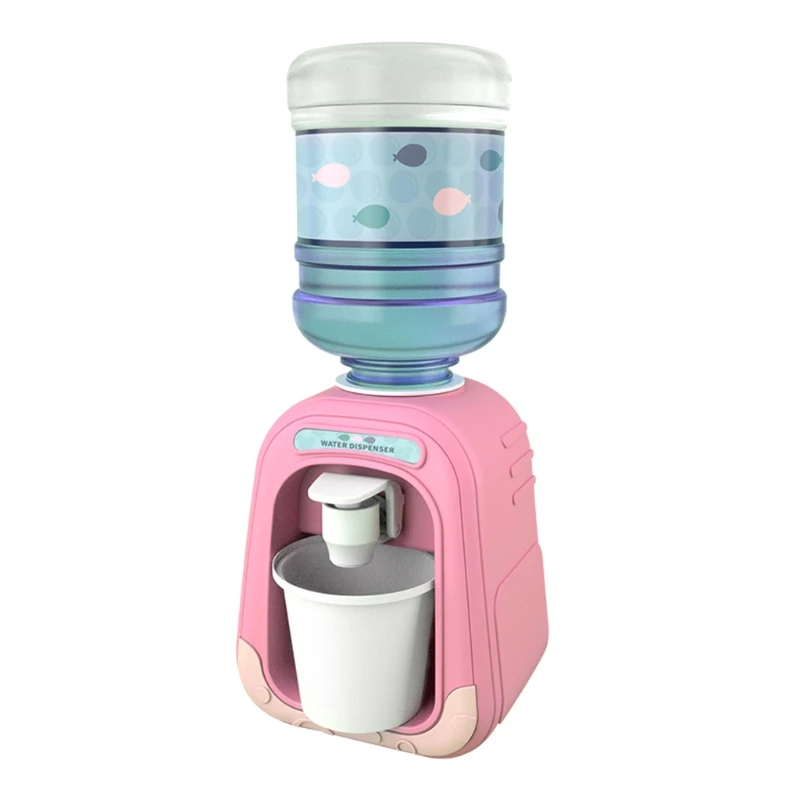 Детский настольный диспенсер для воды, притворяющийся игрушкой для ИГРЫ, реалистичная кухонная игрушка, мини-контейнер для напитков для детей из детского сада Изображение 3