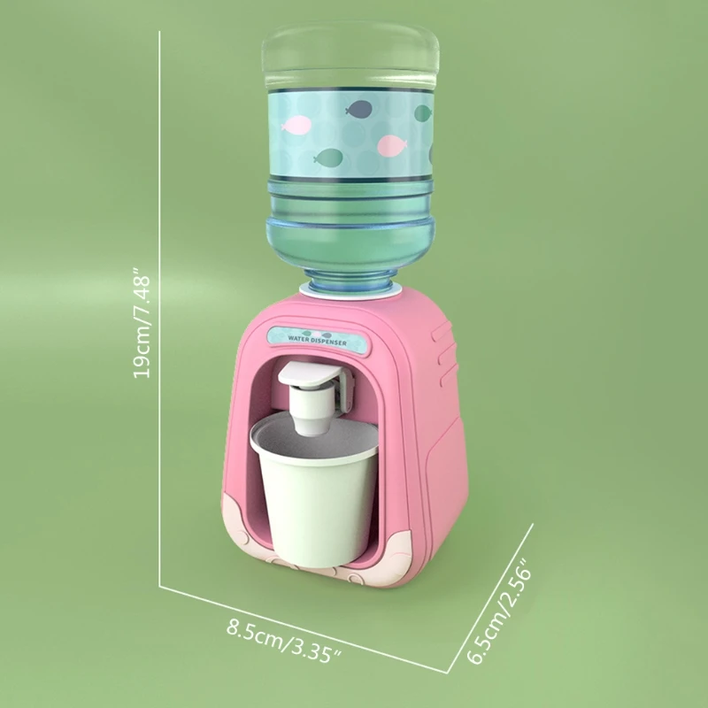 Детский настольный диспенсер для воды, притворяющийся игрушкой для ИГРЫ, реалистичная кухонная игрушка, мини-контейнер для напитков для детей из детского сада Изображение 5