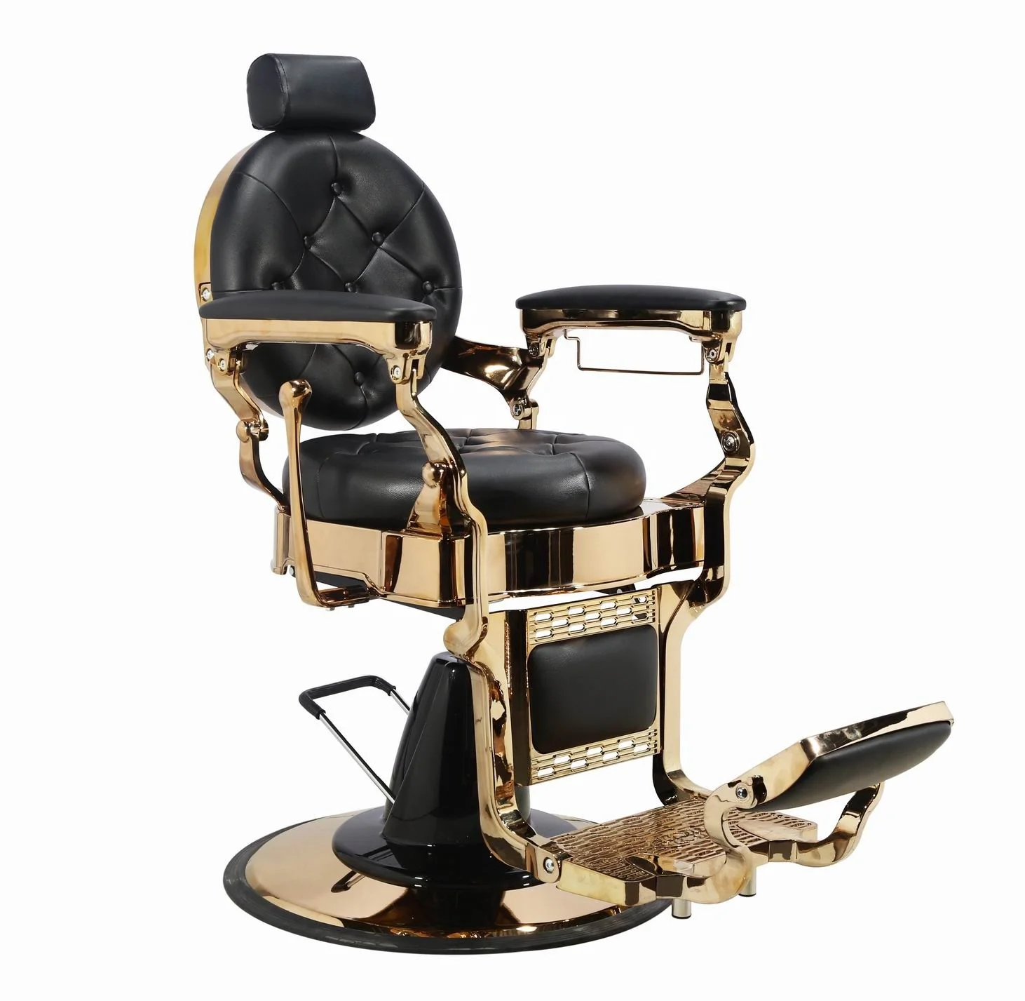 Гидравлический насос с откидывающейся спинкой cadeira de barbeiro silla de peluquero, черное мужское оборудование для салона красоты, парикмахерские кресла для салона красоты Изображение 3