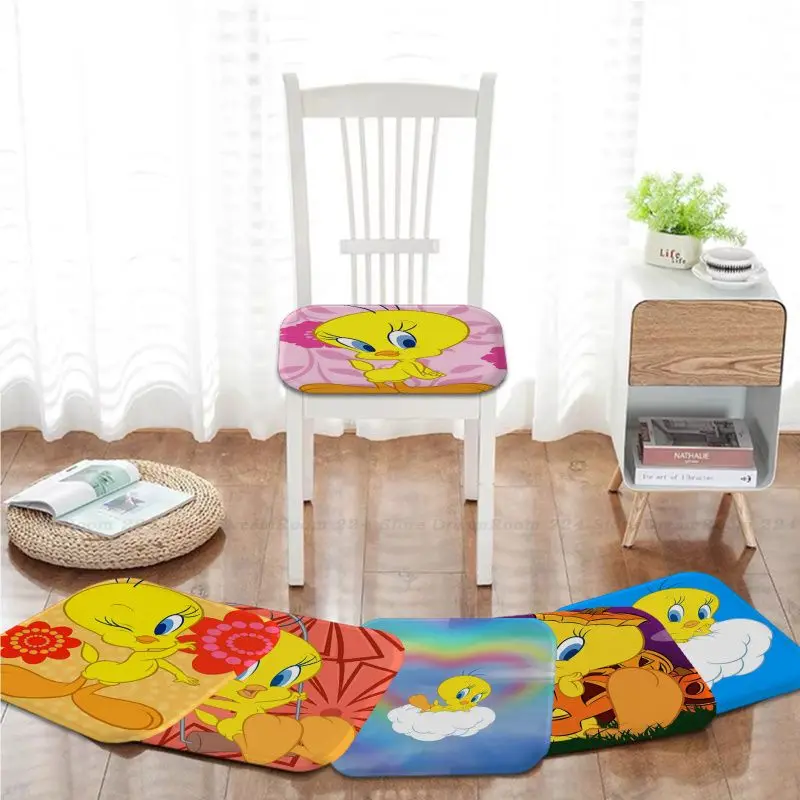 желтый коврик для подушки b-bunny Rabbits, Креативная тканевая подушка, Нескользящий декор дивана для гостиной, Студенческий табурет, Офисный стул Татами Изображение 0