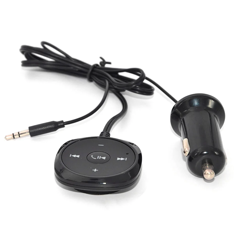 Автомобильный аудиоприемник, совместимый с Bluetooth, 3,5 мм AUX для смартфона, планшета, беспроводной музыкальный приемник, совместимый с Bluetooth. Изображение 2