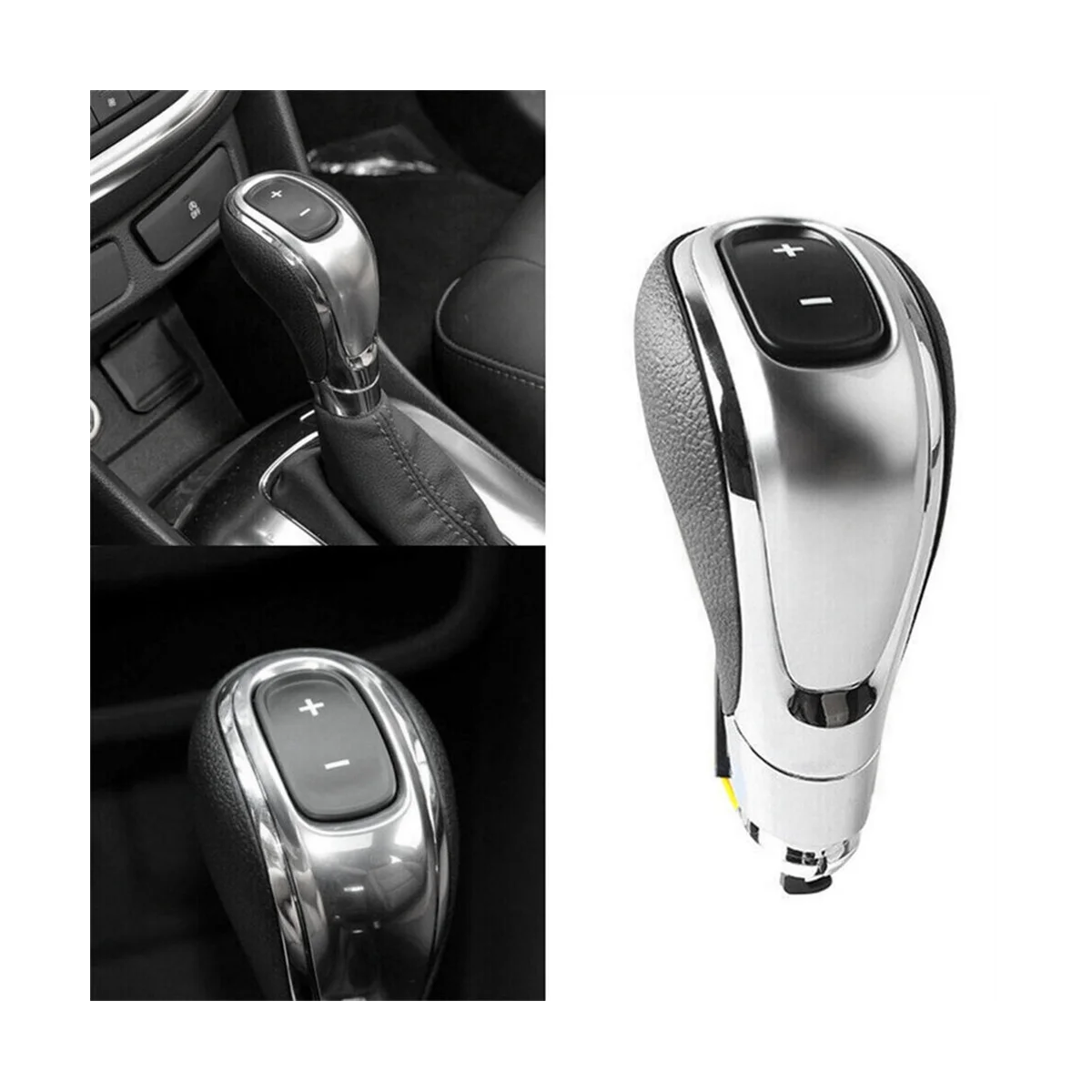 Автоматическая ручка переключения передач, рычаг, черный и серебристый для Buick Encore 2013-2019 2277550 95133897 Изображение 1