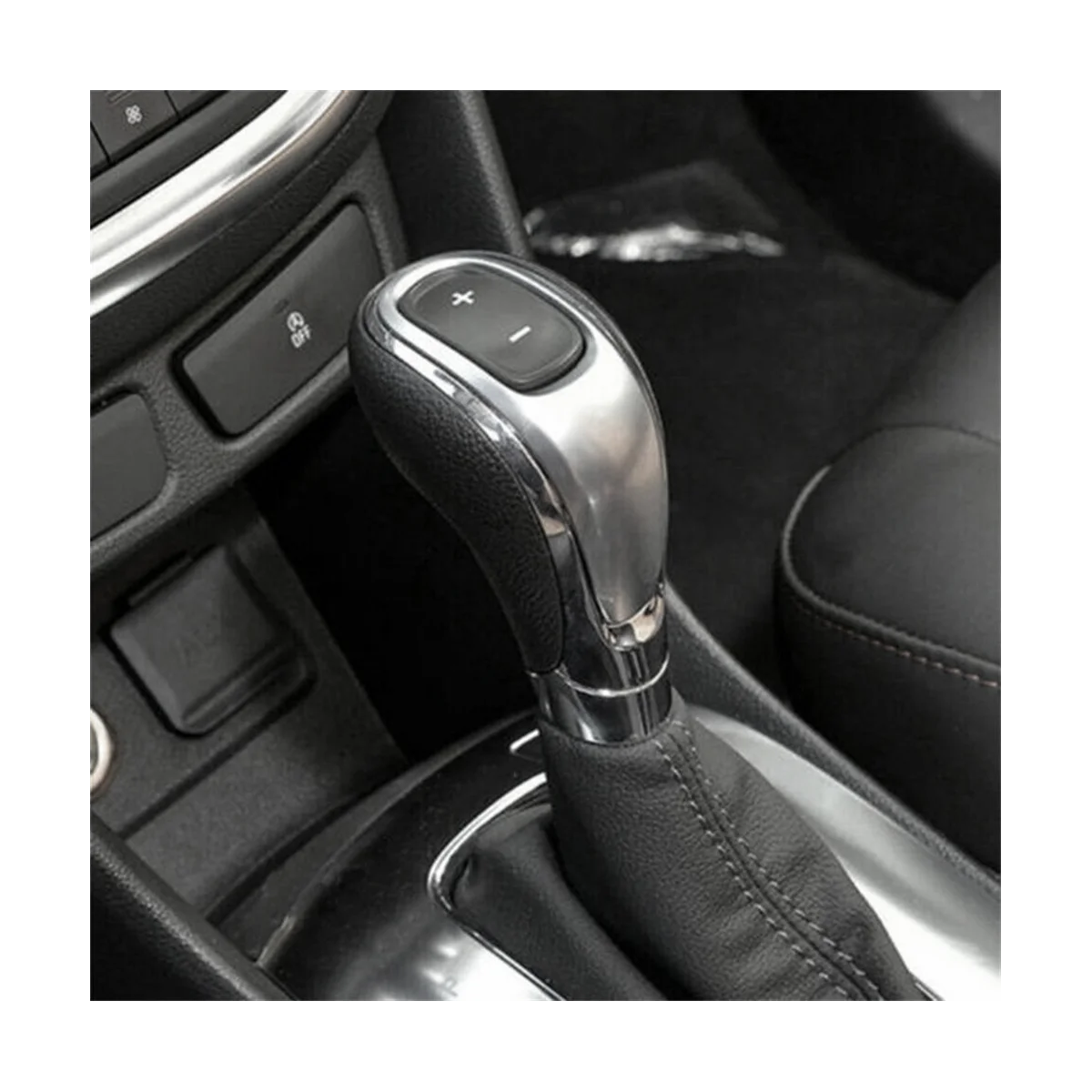 Автоматическая ручка переключения передач, рычаг, черный и серебристый для Buick Encore 2013-2019 2277550 95133897 Изображение 5