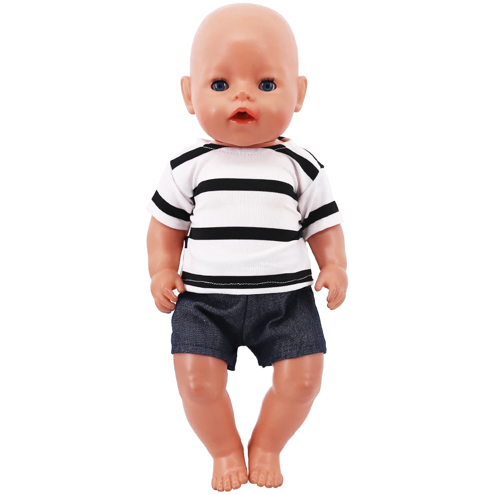 Черная кукольная одежда Юбка Подходит для рождественской одежды 18-дюймовой американской девочки 43-сантиметровые куклы-младенцы 18-дюймовая новорожденная кукла Изображение 5