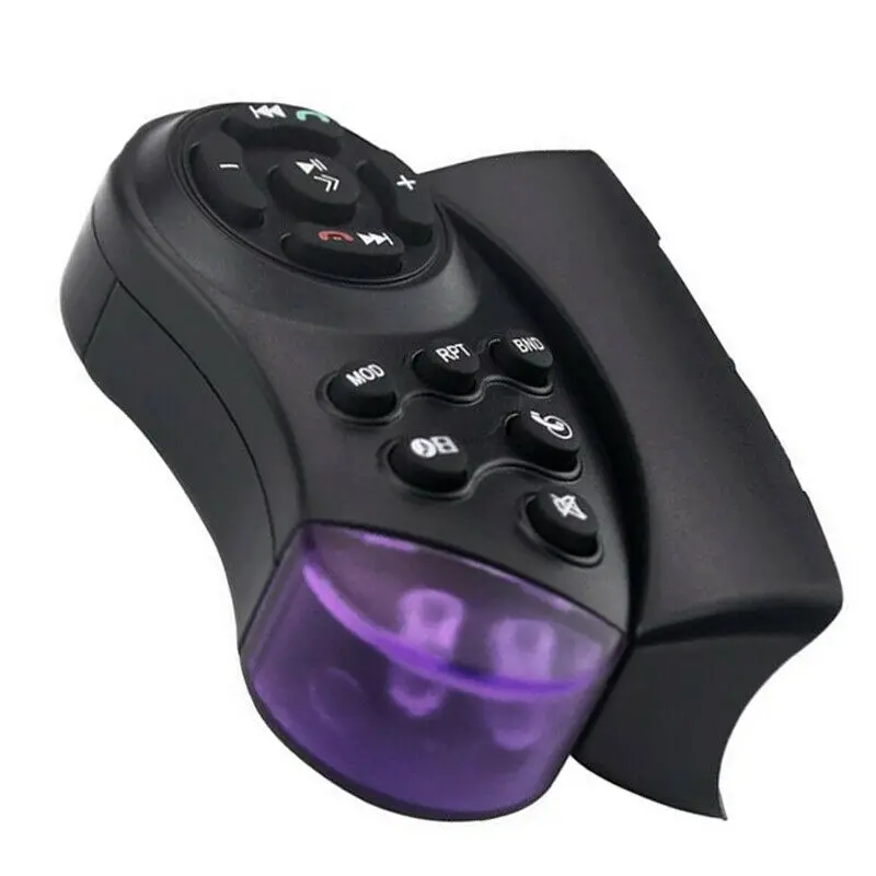 Универсальный автомобильный пульт дистанционного управления рулевым колесом, автомобильная кнопка Bluetooth MP3 DVD стерео Изображение 1