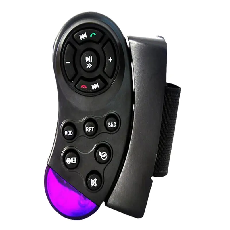 Универсальный автомобильный пульт дистанционного управления рулевым колесом, автомобильная кнопка Bluetooth MP3 DVD стерео Изображение 5