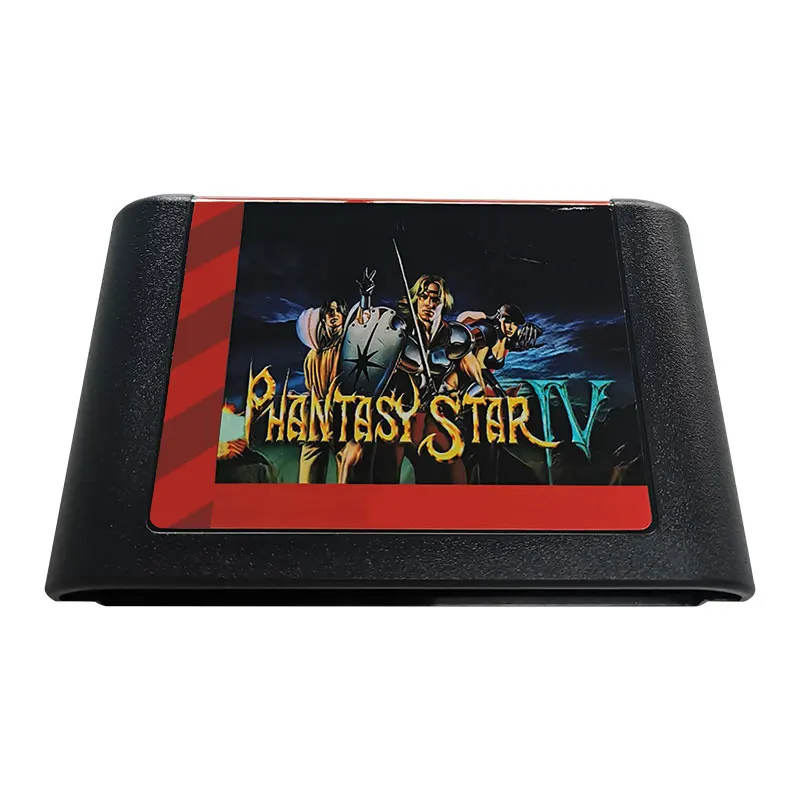 Phantasy Star IV Новейший перевод 16-битной игровой карты MD для Sega Mega Drive для оригинальной консоли Изображение 0