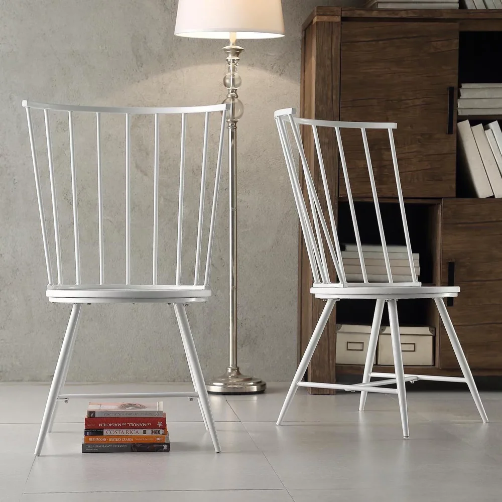 Бесплатная доставка по США Обеденный стул Chelsea, деревянный набор из 2 штук, черный 22,50x21,50x39,00 дюймов Изображение 3