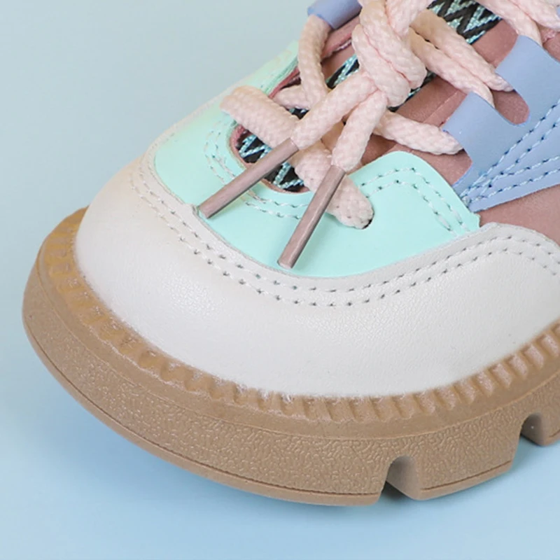 Детская обувь 2023, Новая модная дышащая Мягкая детская обувь для мальчиков и девочек, легкие повседневные кроссовки для детей Изображение 3
