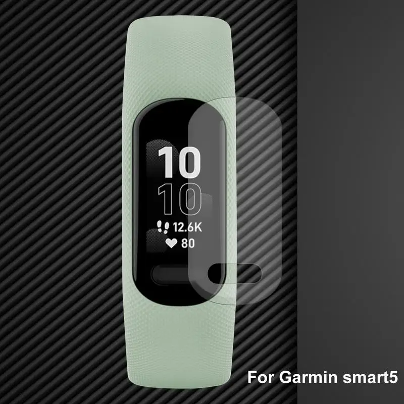 Для смарт-часов Garmin Smart 5 для занятий спортом и фитнесом, ремешок для смарт-часов, защитная пленка для экрана, чехол для полной защиты экрана Изображение 4