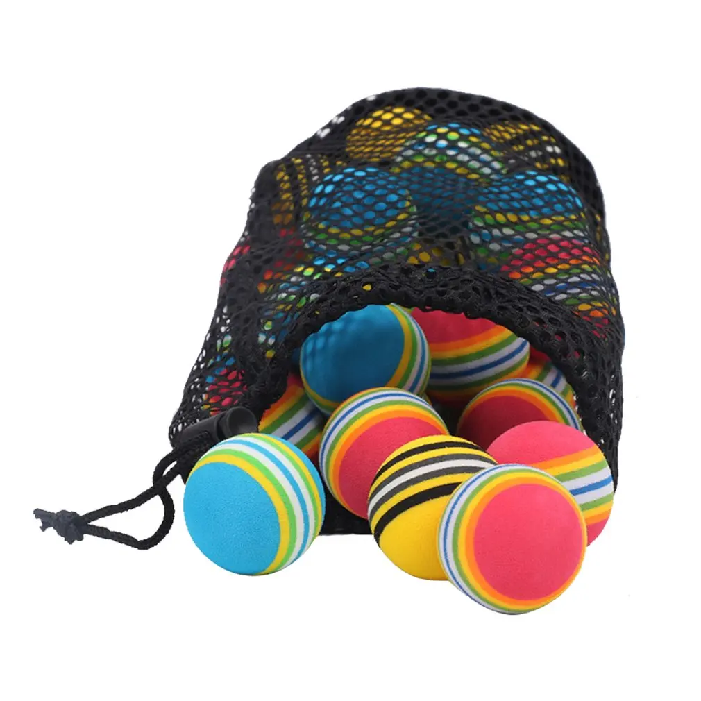 Сумка для мячей для гольфа на 48 мячей, нейлоновые аксессуары для гольфа, сетчатая сумка для гольфа, шнурок с замком, сетчатая сумка для мячей для гольфа Изображение 1