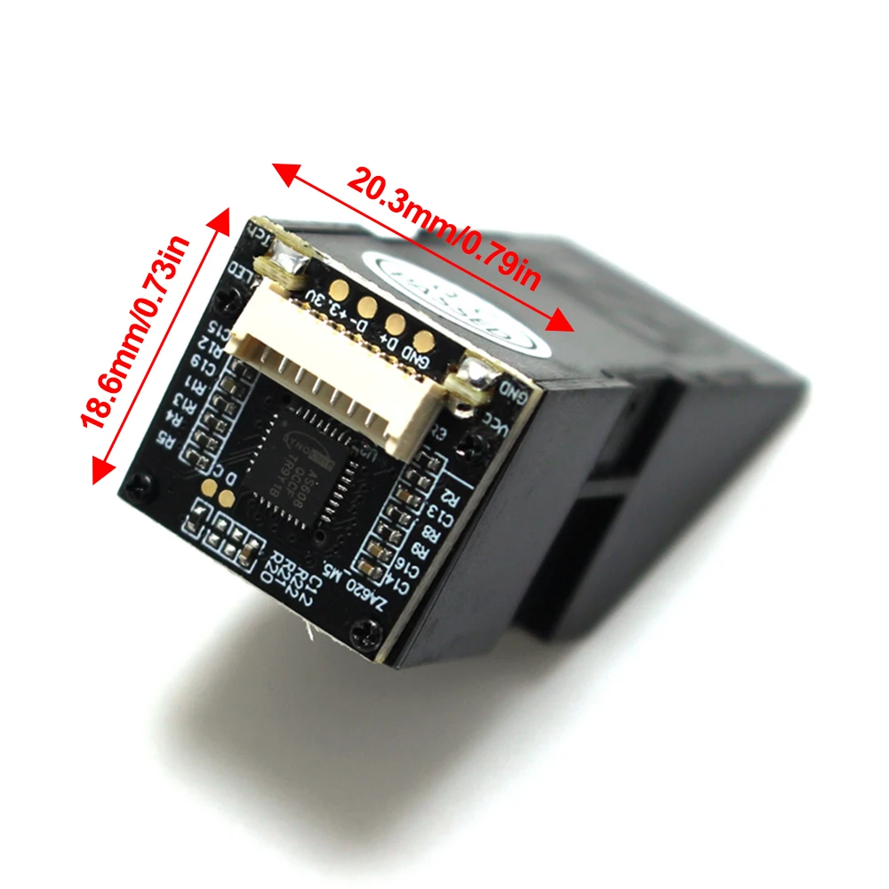 AS608 Оптический Считыватель Отпечатков Пальцев Модуль Сенсорного Сканера Оптический Модуль Отпечатков Пальцев Контроль Доступа К Дверному Замку для Arduino Mega2560 Изображение 3