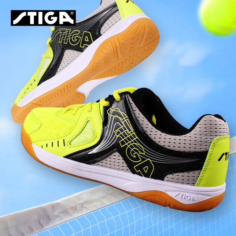 Оригинальные Новые кроссовки для настольного тенниса Stiga Поступление для детей, мальчиков и девочек, спортивная обувь для пинг-понга CS0511 CS0531 CS0551 Изображение 0
