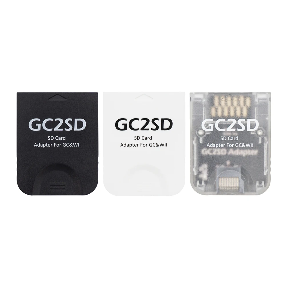 Адаптер для карт GC2SD для Micro SD, подключи и играй, профессиональный адаптер для карт памяти для игровых консолей GameCube Wii Изображение 0
