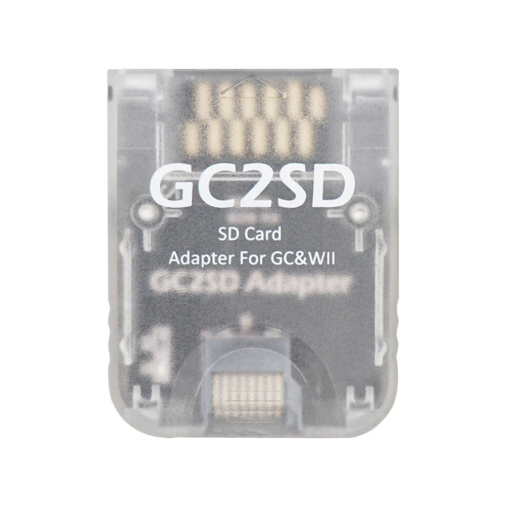 Адаптер для карт GC2SD для Micro SD, подключи и играй, профессиональный адаптер для карт памяти для игровых консолей GameCube Wii Изображение 2