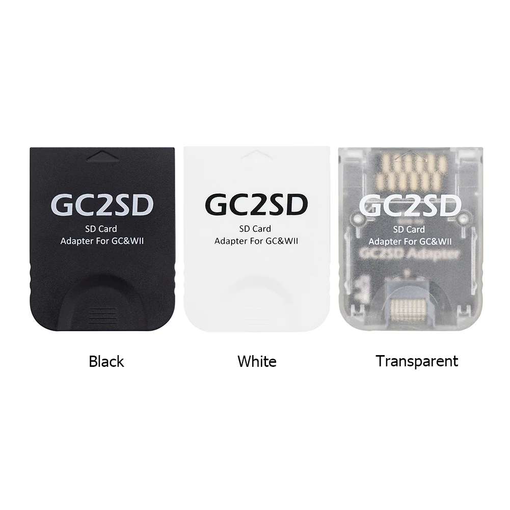 Адаптер для карт GC2SD для Micro SD, подключи и играй, профессиональный адаптер для карт памяти для игровых консолей GameCube Wii Изображение 3