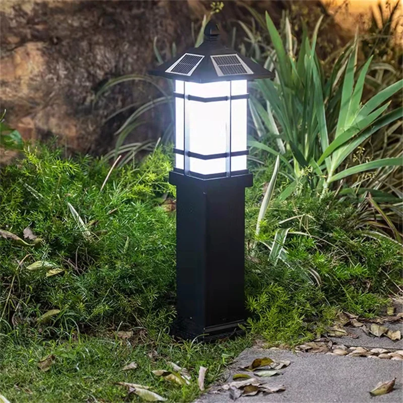 AIGESINOutdoor Солнечная Газонная лампа LED IP65 Креативный Водонепроницаемый светильник для дома для украшения виллы сада парка Изображение 1