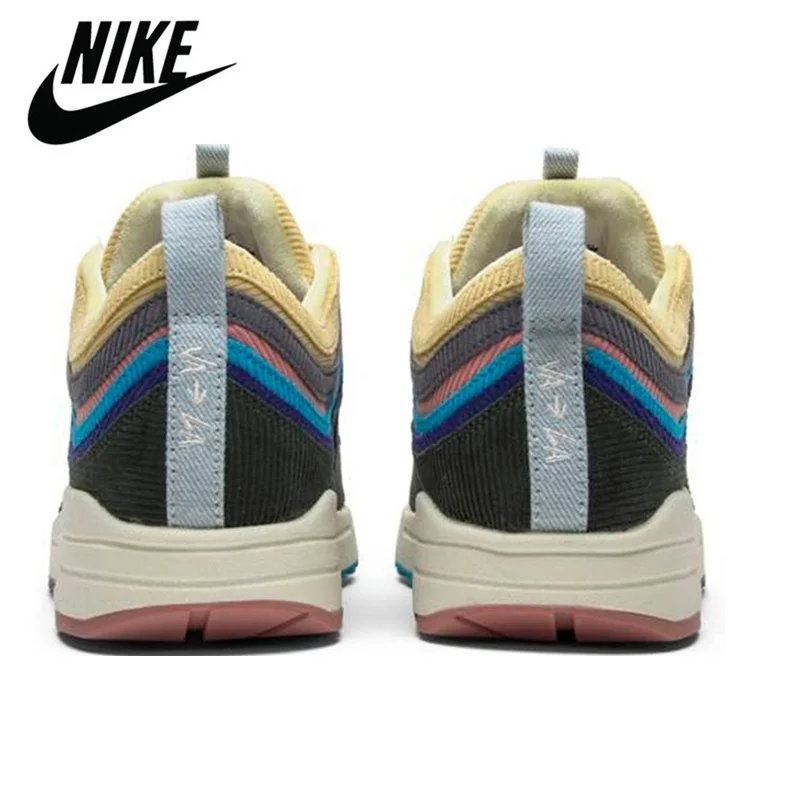 Nike Air Max 97 Sean Wotherspoon Throwback Future Tie Dye Черные Мужские и женские кроссовки для бега, кроссовки для бегунов, 36-45 лет Изображение 3