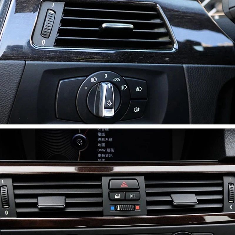 10X Для BMW 3 серии E90 05-12 Прочный Комплект для ремонта переднего вентиляционного отверстия кондиционера с зажимом для крепления язычка на выходе Изображение 1