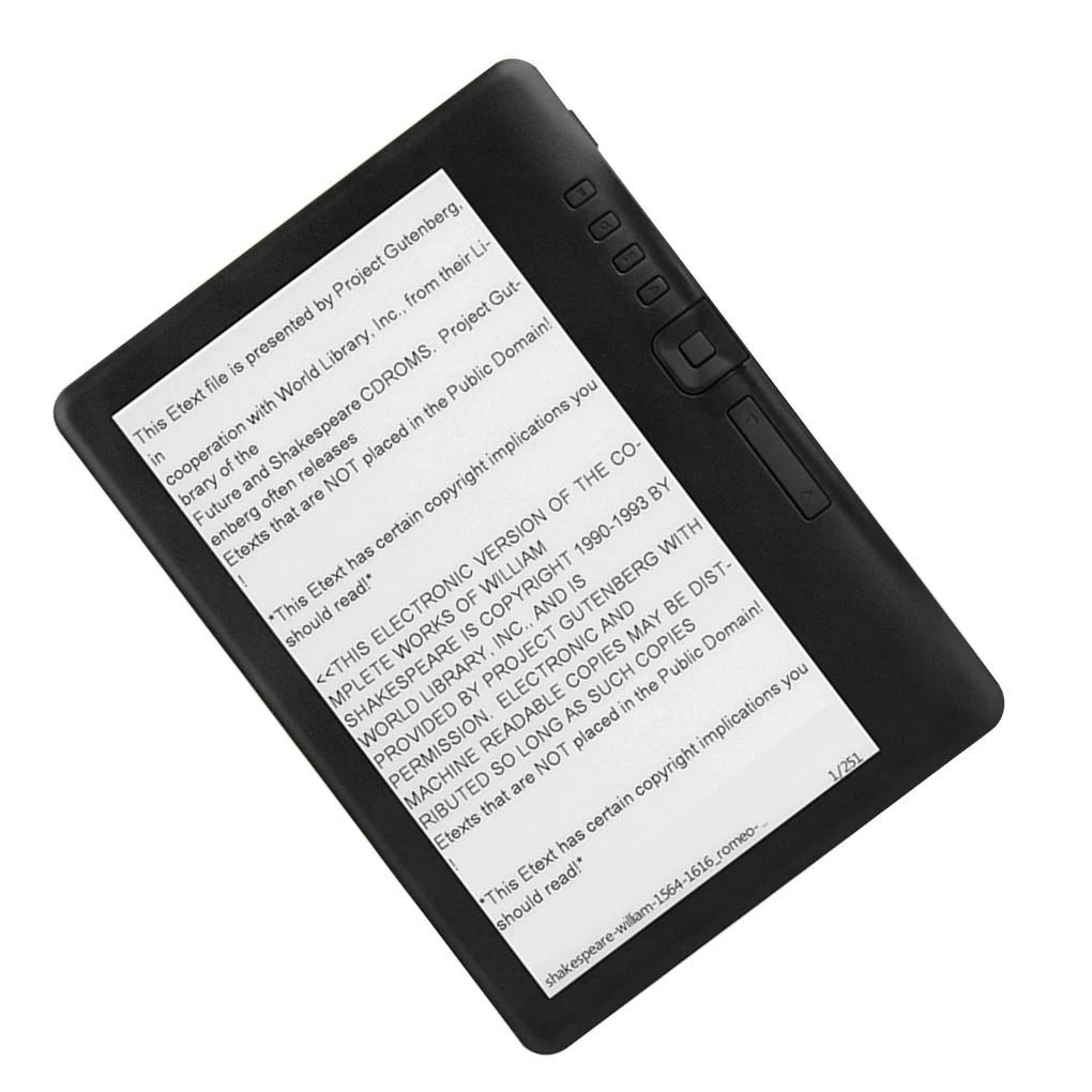 Устройство для чтения электронных книг 7-дюймовый планшет для чтения электронных книг HD, Музыкальный mp3-плеер, Портативный планшет для чтения с Tft-ЖК-экраном, 4g Разъем Eu Изображение 1