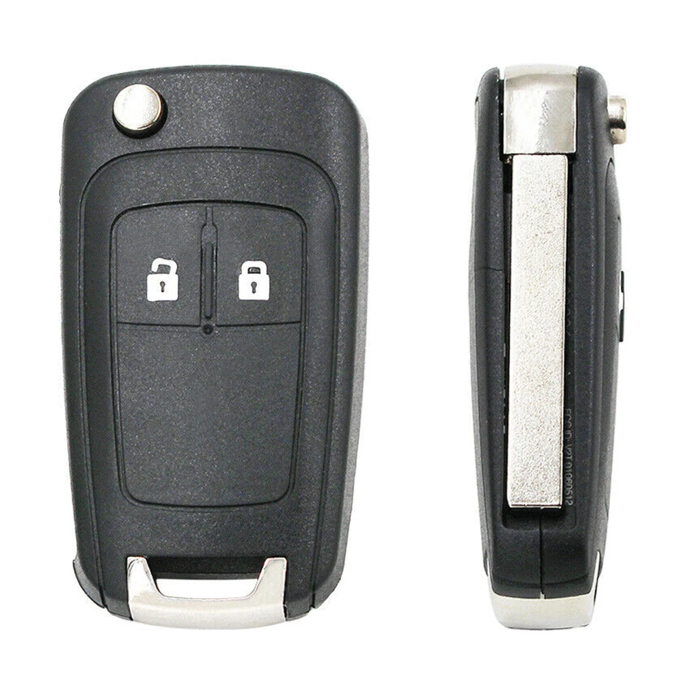 Корпус складного ключа с 2 кнопками, Сменный Складной ключ для Opel Astra J Corsa E, защита от царапин и износа Изображение 3
