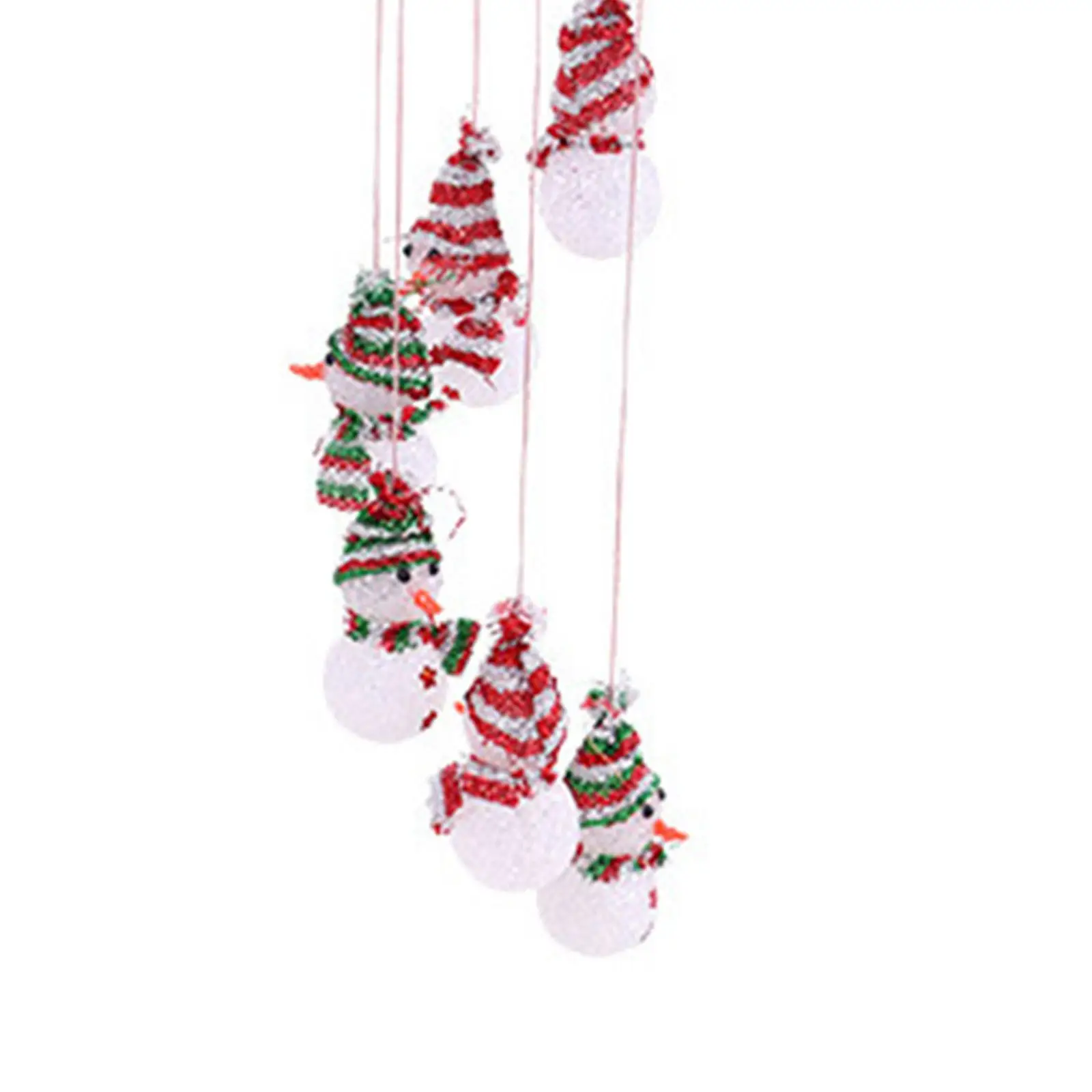 Рождественские солнечные гирлянды в виде снеговиков, прочные и современные, создают праздничную атмосферу, меняют цвет для рождественской свадьбы, дорожки для вечеринок на открытом воздухе Изображение 5
