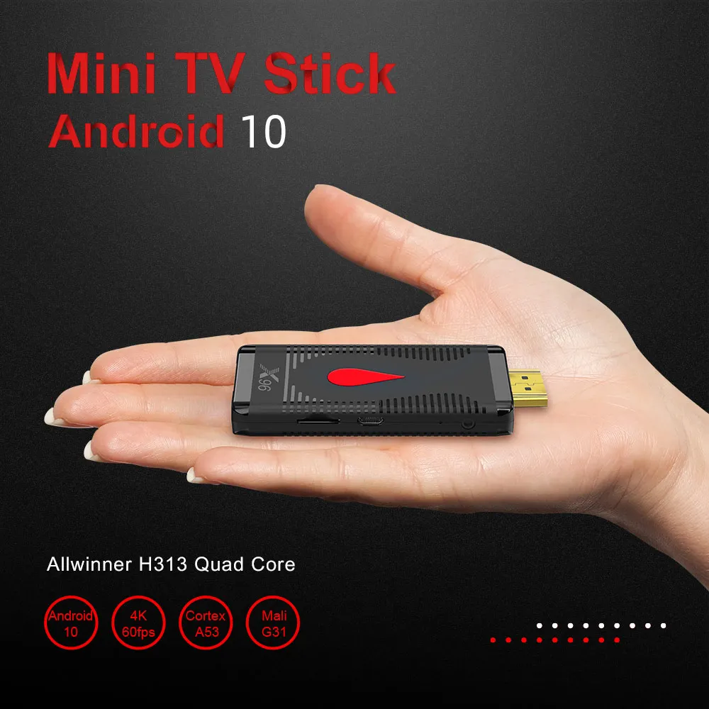 2023 Мини-ТВ-приставка Allwinner H313 X96S400 Android 10,0 Smart TV Box 4K 2,4 G WiFi телеприставка Медиаплеер H.265 HEVC X96 S400 Изображение 4