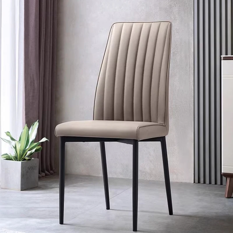 Дизайнерское кресло для столовой в скандинавском стиле, Салонные троны, банкетный столик, высокий стул, Эргономичная мебель для спальни Sillas Para Comedor Изображение 1