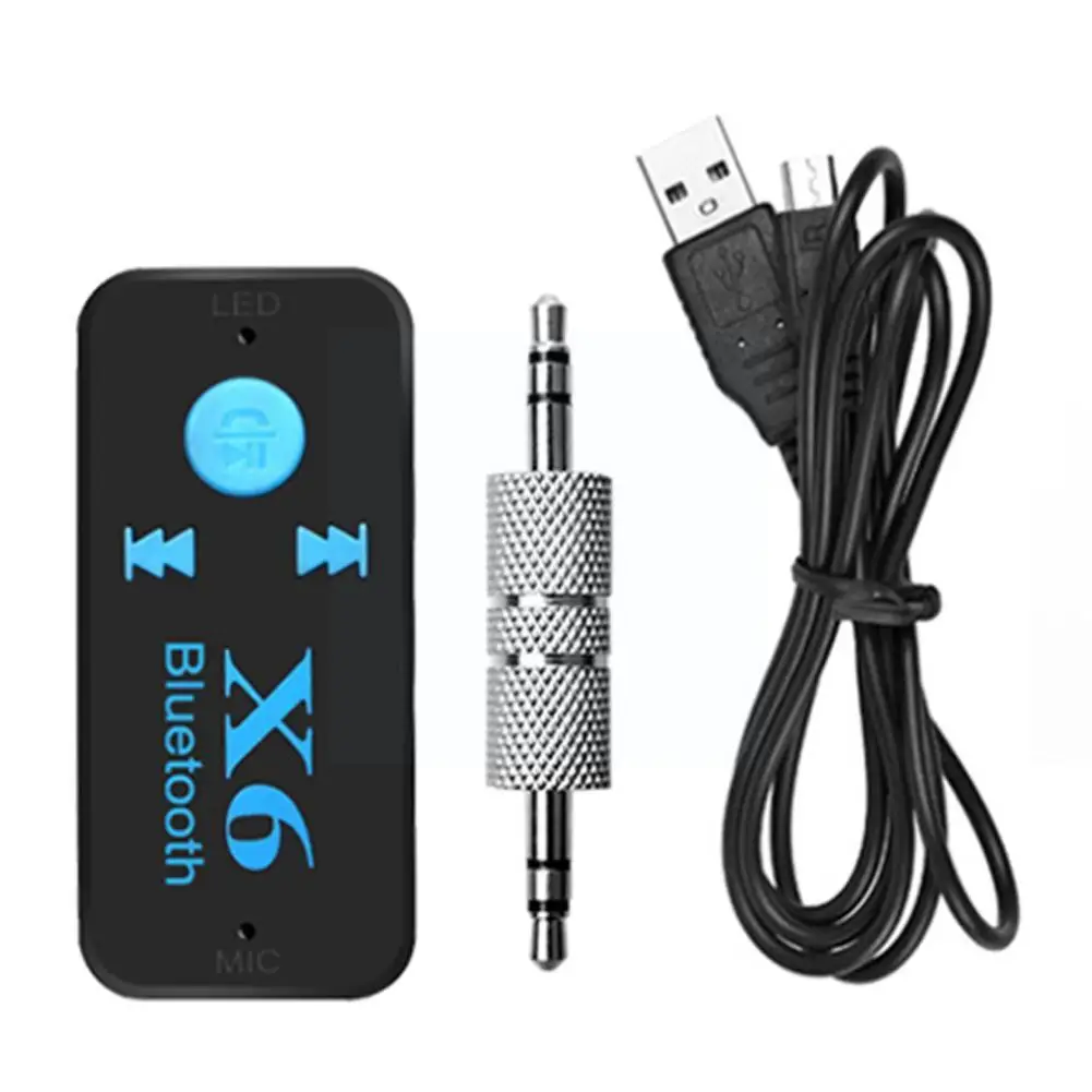 3,5 ММ Разъем AUX Аудио MP3 Музыкальный Bluetooth Приемник Автомобильные Беспроводные Наушники Handsfree Адаптер Для Вызова Комплекта Динамиков Free I7I7 Изображение 4