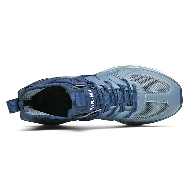 2023 Новая мужская тренировочная обувь для гольфа, черно-синяя Спортивная обувь, мужская противоскользящая обувь для гольфа Изображение 4
